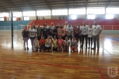 II Torneio Interno de Badminton no Itaguará 2017