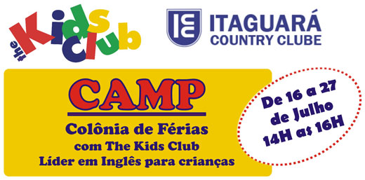 Colônia de Férias com The Kids Club