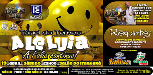 Túnel do Tempo - Aleluia - A folia continua